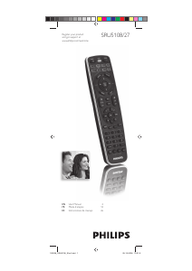 Mode d’emploi Philips SRU5108 Télécommande
