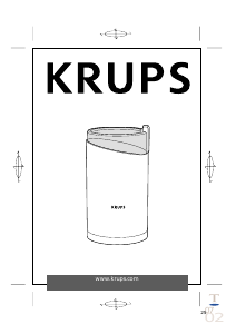Manual Krups F203 Coffee Grinder