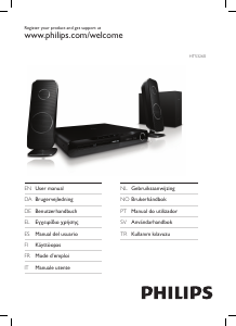 Mode d’emploi Philips HTS3260 Système home cinéma