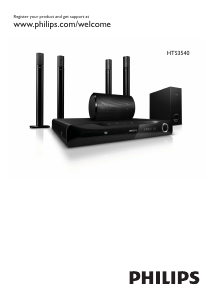 Mode d’emploi Philips HTS3540 Système home cinéma