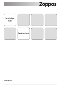 Manuale Zoppas PWS6820A Lavatrice
