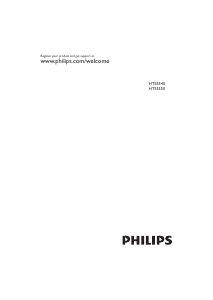 Mode d’emploi Philips HTS5540 Système home cinéma