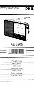 Mode d’emploi Philips AE3205 Radio