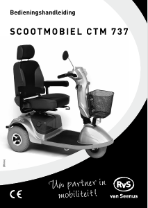 Handleiding RVS CTM 737 Scootmobiel