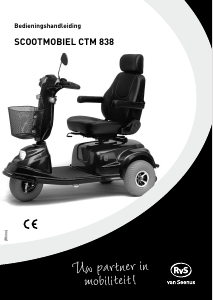 Handleiding RVS CTM 838 Scootmobiel