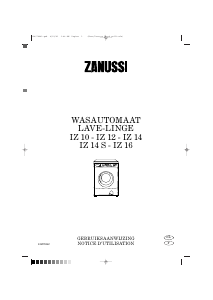 Mode d’emploi Zanussi IZ14S Lave-linge