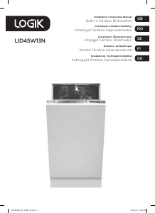Manual Logik LID45W13N Dishwasher