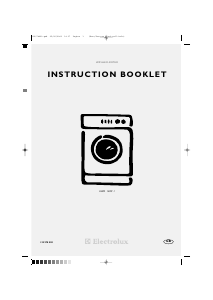 Bruksanvisning Electrolux EWD1409I Kombinerad tvätt-tork