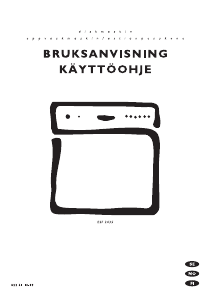 Käyttöohje Electrolux ESF2435U Astianpesukone