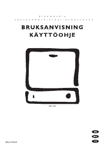 Käyttöohje Electrolux ESF236 Astianpesukone
