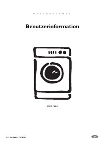 Bedienungsanleitung Electrolux EWF1684 Waschmaschine