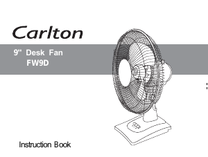 Handleiding Carlton FW9D Ventilator