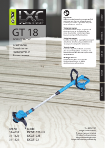 Handleiding Cotech GT 18 Grastrimmer