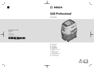 Manual Bosch GAS 15 PS Aspirador