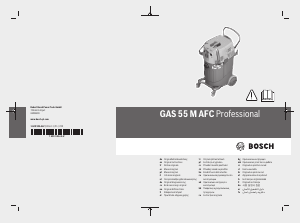 Manual Bosch GAS 55 M AFC Aspirador