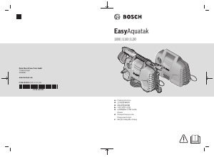 Handleiding Bosch EasyAquatak 120 Hogedrukreiniger