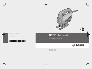 사용 설명서 보쉬 GST 65 B 직쏘