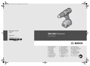 Kullanım kılavuzu Bosch GSB 14.4-2-LI Matkap tornavida