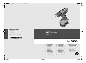 Manual Bosch GSB Professional 12-2 Maşină de găurit-înşurubat