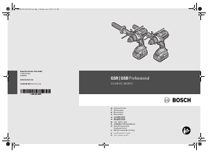 Mode d’emploi Bosch GSB 18VE-EC Perceuse visseuse