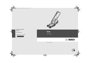 Handleiding Bosch Rotak 320 ER Grasmaaier