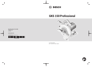 Manual Bosch GKS 150 Serra circular
