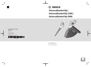 كتيب بوش UniversalGardenTidy 3000 مكنسة أوراق الشجر