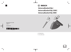 Manual Bosch UniversalGardenTidy Leaf Blower