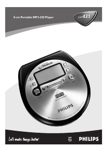 Manual de uso Philips EXP431 Discman