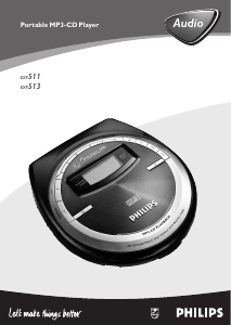 Manual Philips EXP513 Discman