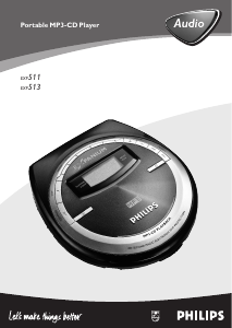 Manual de uso Philips EXP511 Discman