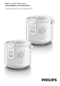 Bedienungsanleitung Philips HD4723 Reiskocher