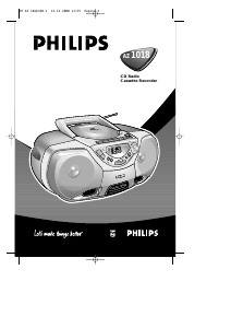 Handleiding Philips AZ1018 Stereoset