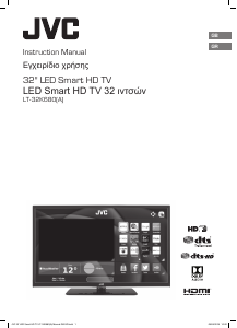Manual JVC LT-32K680 LED Television