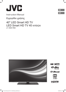 Handleiding JVC LT-40K780 LED televisie