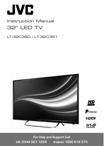 Handleiding JVC LT-32C350 LED televisie