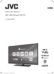 Handleiding JVC LT-32C672 LED televisie