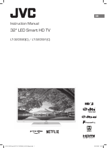 Handleiding JVC LT-32C690 LED televisie