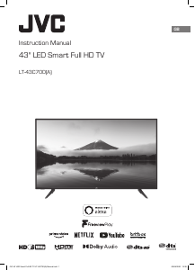 Handleiding JVC LT-43C700 LED televisie