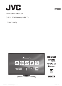 Handleiding JVC LT-32C780 LED televisie