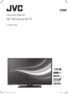 Handleiding JVC LT-32C740A LED televisie