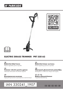 Manual Parkside PRT 550 A3 Trimmer de gazon