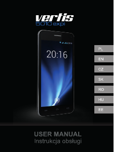 Használati útmutató Overmax Vertis 5010 Expi Mobiltelefon