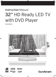Manual Sandstrøm S32HEDW13 LED Television