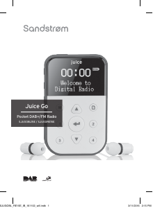 Brugsanvisning Sandstrøm SJUGOBL15E Radio