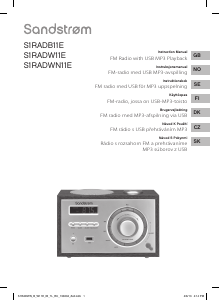 Bruksanvisning Sandstrøm S1RADB11E Radio