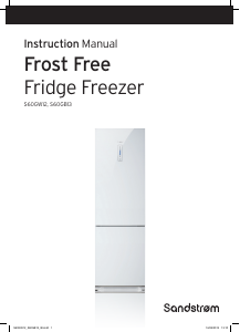 Bruksanvisning Sandstrøm S60GB13 Kyl-frys