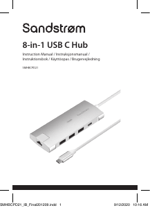 Bruksanvisning Sandstrøm SMHBCPD21 USB-hub