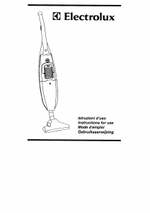 Bruksanvisning Electrolux ZS85 Dammsugare