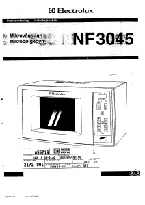 Bruksanvisning Electrolux NF3065 Mikrovågsugn